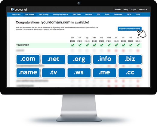 Use your own Custom Domain Name