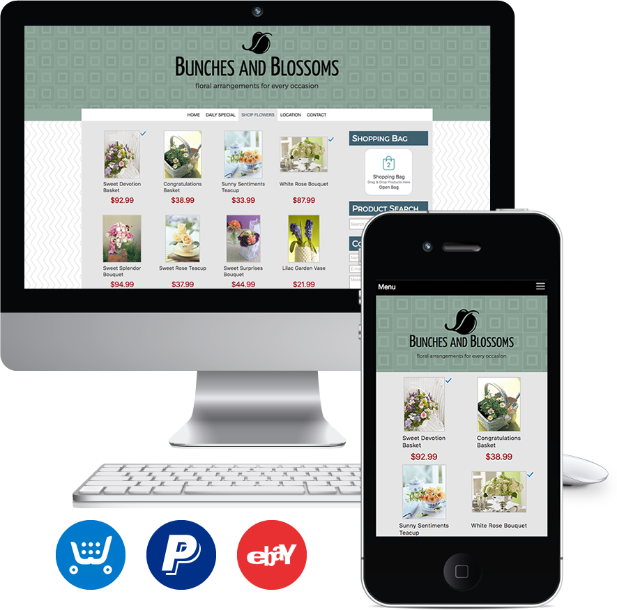 Add Ecommerce to your Website
