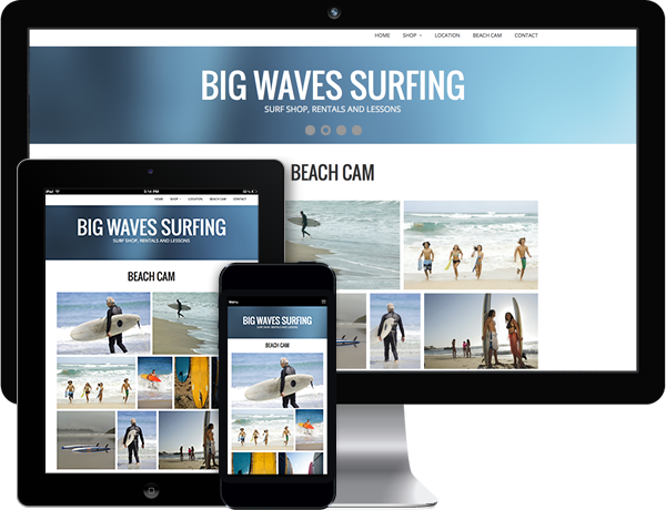 Mobile Friendly Responsive Site Builder Sites